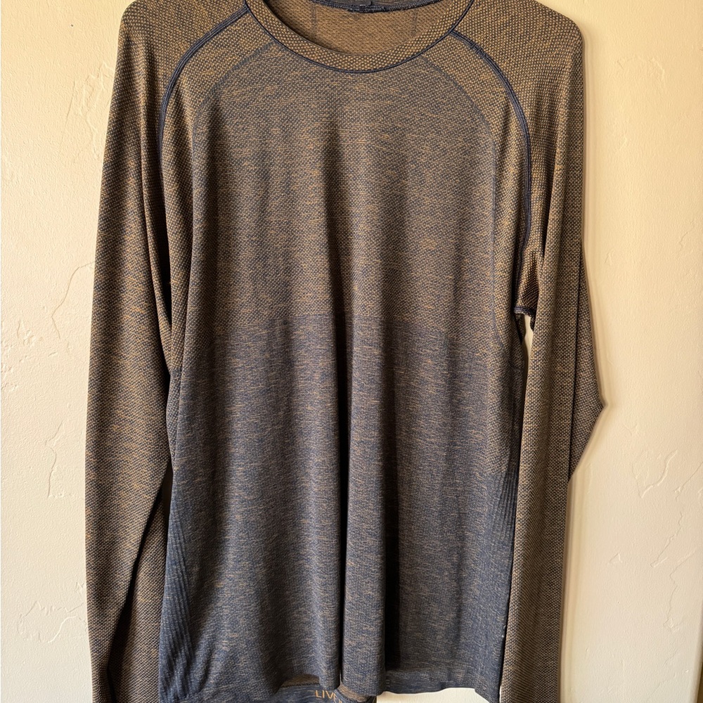 Lululemon long-sleeve workout shirt
